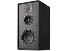 Wharfedale LINTON Stand-mount speaker (Black Oak, Right)