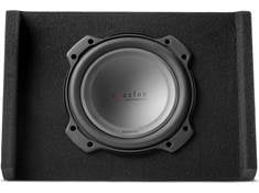 Kenwood Excelon P-XRW102DB Reference Series down-firing sealed enclosure with one 10" subwoofer