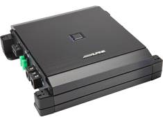 Alpine S2-A60M S-Series mono subwoofer amplifier — 600 watts RMS x 1 at 2 ohms