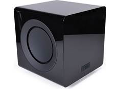 KEF KC92 Powered subwoofer with dual 9" force-canceling drivers (Black Gloss)