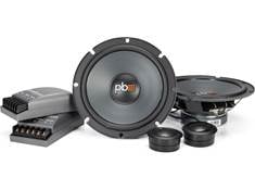 PowerBass OE-6C 6-1/2" component speaker system — for use with 2-ohm factory systems