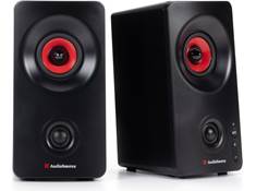 AudioSource AS2020BT USB-powered desktop computer speakers with Bluetooth® (Black)