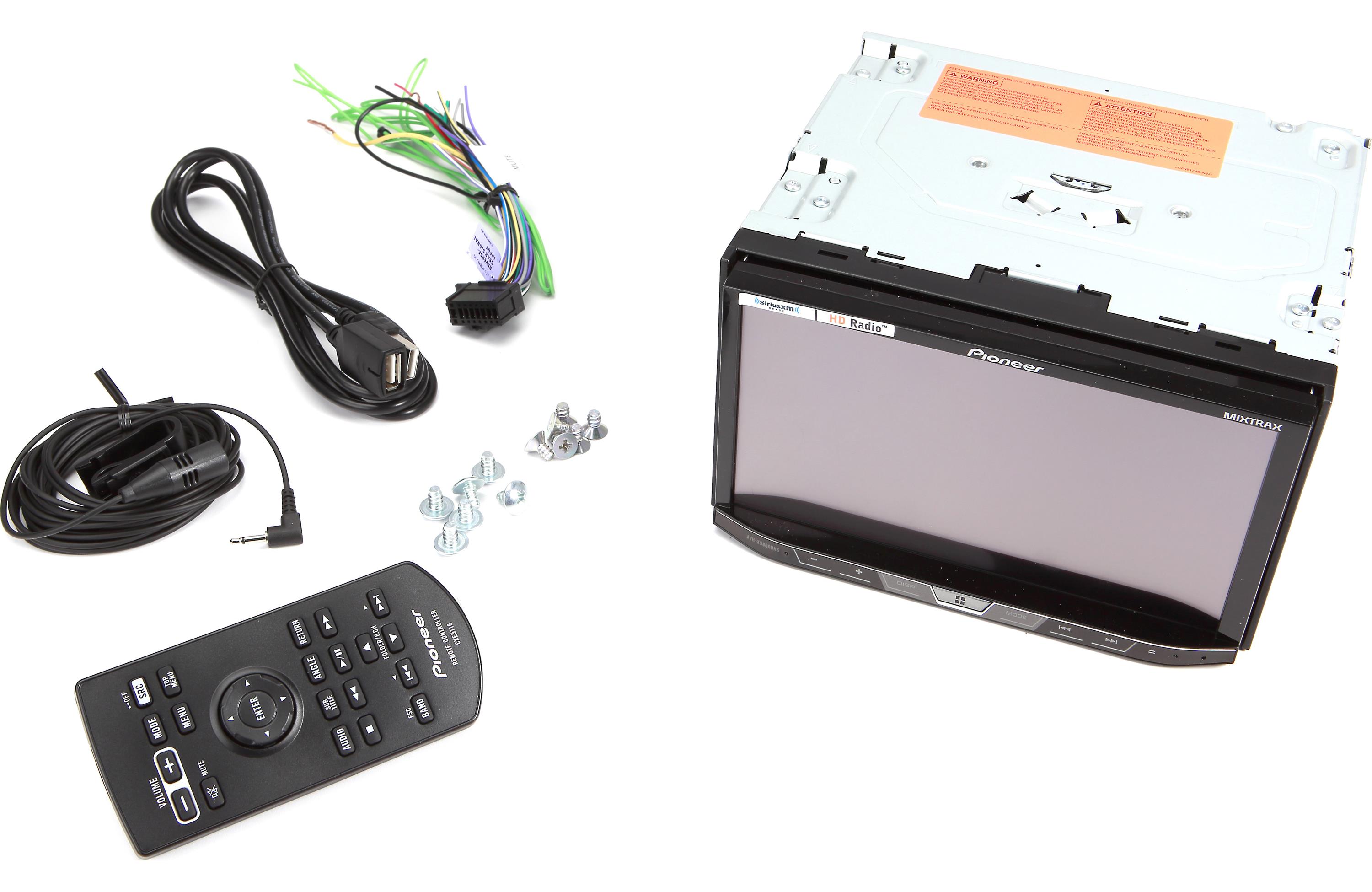 PIONEER AVHX5800BHS 7" LCD DOUBLE DIN BLUETOOTH DVD Replaced AVH