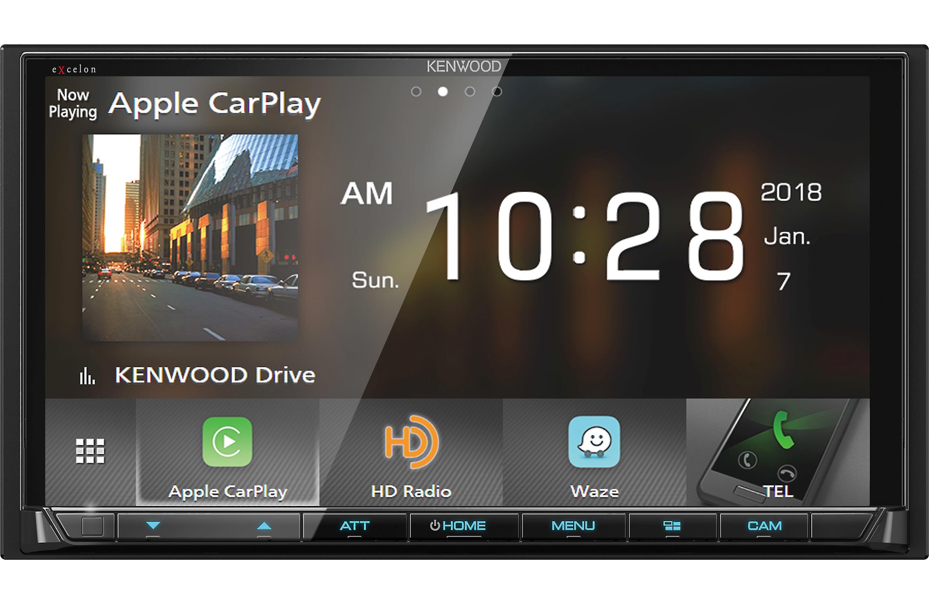 Kenwood Dmx905s 7 Lcd Touch Screen Car Stereo 2 Din Android Auto Apple