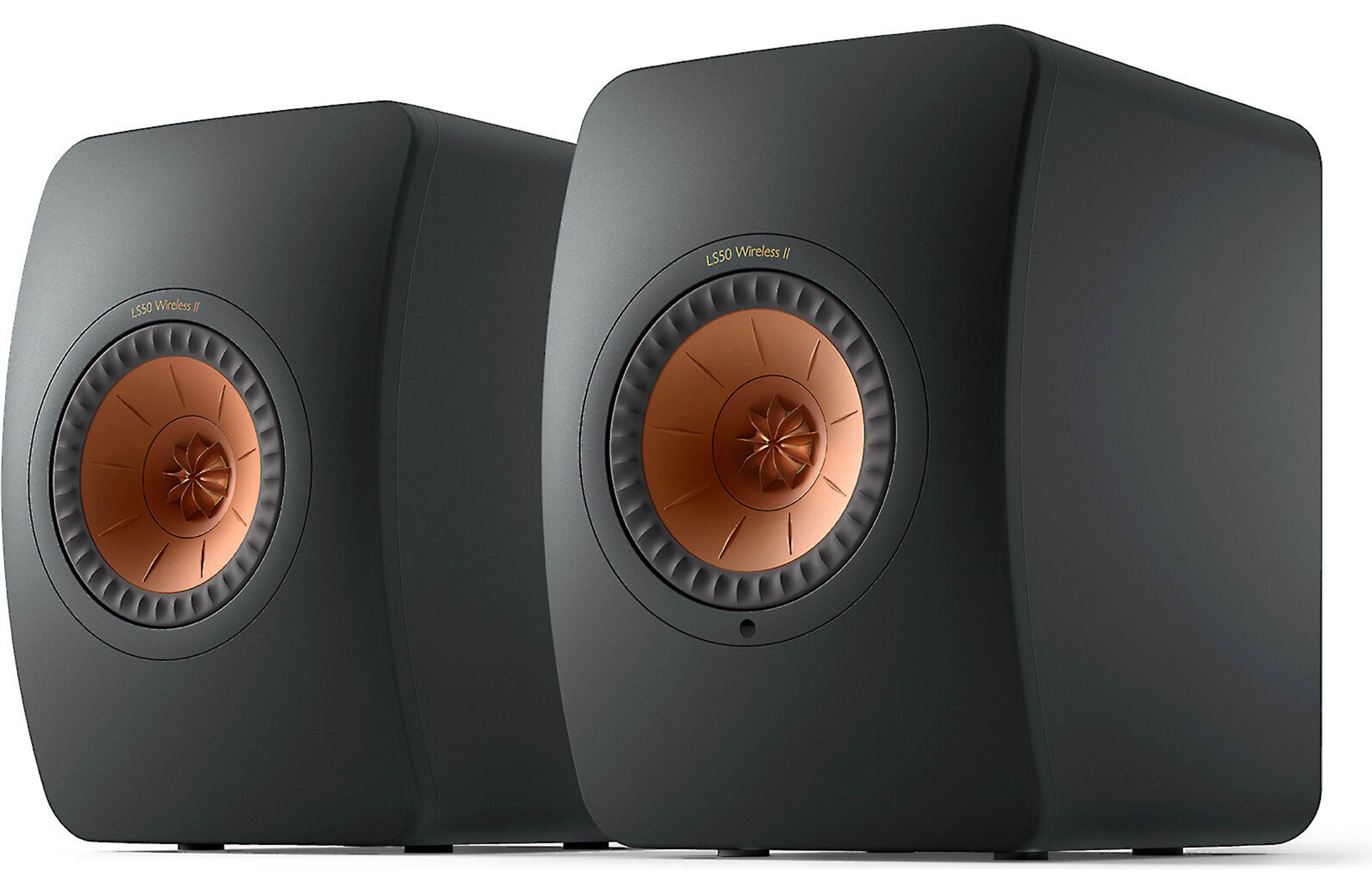 KEF LS50 Wireless II Powered Stereo Speakers With Wi-Fi, Bluetooth, And ...