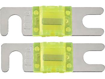 Install Bay 50 Amp Mini ANL Fuses - 2 Pack, Nickel, Automotive Electrical Replacement - View #2