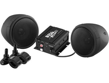 motorcycle amp and speakers