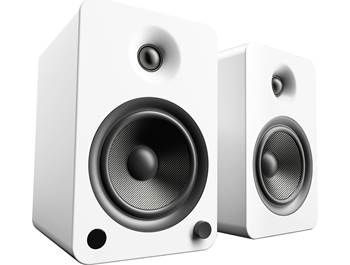 on select powered stereo speakers
