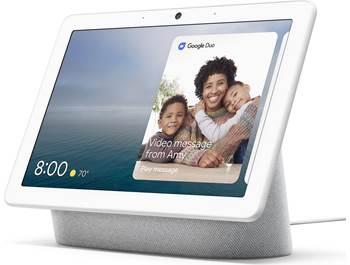 Google Nest Hub (2nd gen) (Mist) Smart display with Google Assistant voice  control and Bluetooth® at Crutchfield