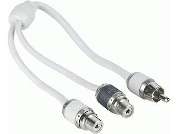White Black T-Spec RCA Cables V10 Series Audio Marine Grade Flexible 4 Channel 