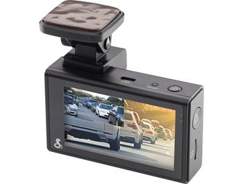 Cobra SC201 HD dash cam with GPS, Wi-Fi, Bluetooth®, and a built-in  rear-view camera at Crutchfield