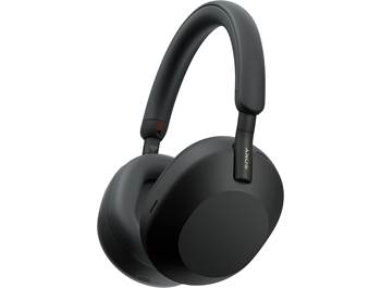 on Sony WH-1000XM5 wireless noise-canceling headphones