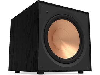 on a Klipsch Reference R-121SW 12" home theater subwoofer
