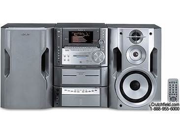 Customer Reviews: Sony DHC-ZX50MD Shelf system with MiniDisc, 5-CD