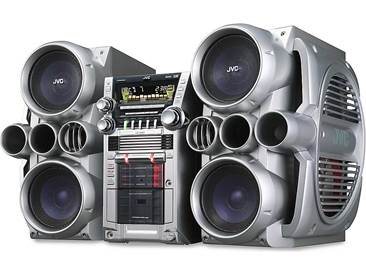 Customer Reviews: JVC HX-GD8 5-disc shelf system with DVD playback