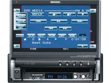 Customer Reviews: Kenwood Excelon KVT-717DVD DVD/CD player with 7