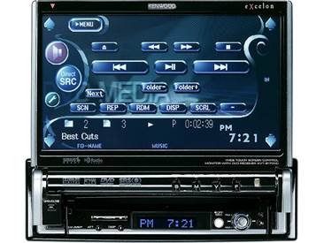 Customer Reviews: Kenwood Excelon KVT-817DVD DVD/CD player with 7