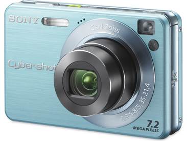 Customer Reviews: Sony Cyber-shot DSC-W120 (Blue) 7.2-megapixel