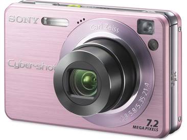 Customer Reviews: Sony Cyber-shot DSC-W120 (Pink) 7.2-megapixel
