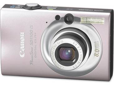 Customer Reviews: Canon PowerShot SD1100 IS (Pink) 8-megapixel