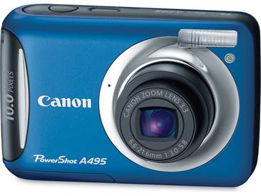 か*ん様 キヤノン PowerShot A495 動作確認済み 6493上 Customer Reviews: Canon PowerShot A495 (Blue) 10-megapixel digital