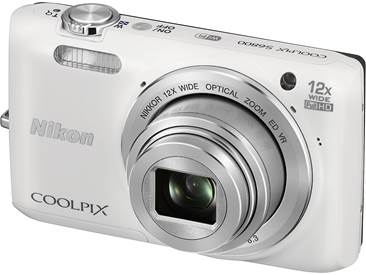 Nikon COOLPIX ホワイト 12倍ズーム Customer Reviews: Nikon Coolpix S6800 (White) 16-megapixel digital