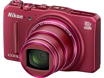 Customer Reviews: Nikon Coolpix S9700 (Red) 16-megapixel camera