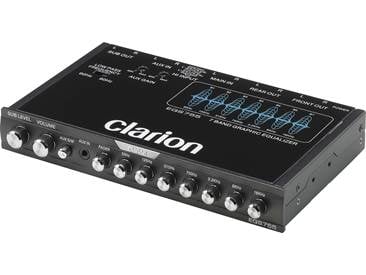 Clarion MA-6250A ハイブリッドステレオミキシングアンプ Customer Reviews: Clarion EQS755 7-band graphic equalizer — 1/2