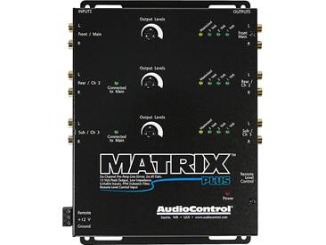 Customer Reviews: AudioControl Matrix Plus (Black) 6-channel line