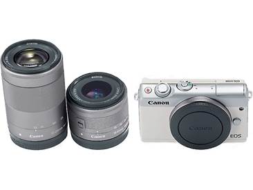 Customer Reviews: Canon EOS M100 Two Lens Kit (White) 24.2