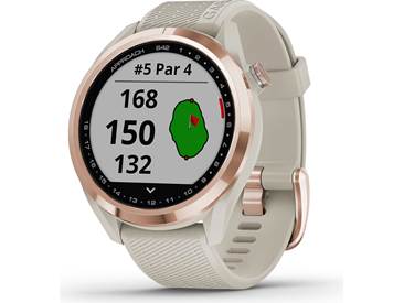 Customer Reviews: Garmin Approach® S42 (Rose Gold/Light Sand) Golf