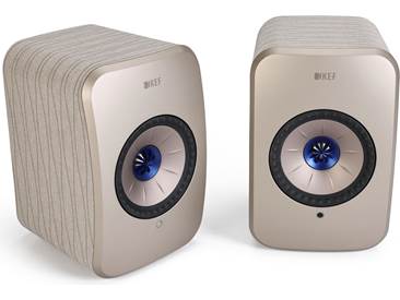 KEF LSX Ⅱ Soundwave KEF LSX II (Soundwave Edition, Fabric) Powered speakers with Wi-Fi