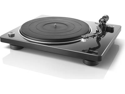 Denon DP-300F Automatic belt-drive turntable with pre-mounted cartridge and  built-in phono preamp at Crutchfield