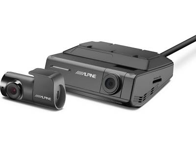 mode salon Lager Alpine DVR-C310R HD dash cam with Wi-Fi and included rear-view cam at  Crutchfield