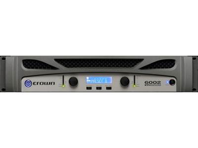Crown XTi 4002 Power amplifier — 650W x 2 at 8 ohms, 3,200W x 1 at