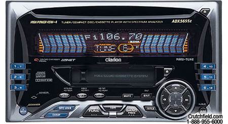カーオーディオ Clarion Auto Reverse Cassette Car Stereo Mitsubishi Galant OEM Cassette Player Stereo Deck Radio
