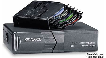 Kenwood KDC-C667 6-disc CD Changer at Crutchfield