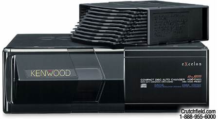 Kenwood Excelon KDC-CX87 10-disc CD changer at Crutchfield
