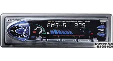 Panasonic CQ-DF801U CD Receiver with CD Changer Controls at