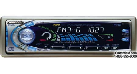 Panasonic CQ-BR1D・CX-DP21D・CX-M501D Panasonic CQ-GX555D / CX-DX555D CD & Cassette Player