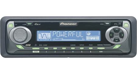 Pioneer DEH-P2500 CD Receiver with CD Changer Controls at Crutchfield