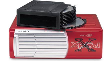 Sony CDX-757MX 10-disc CD/MP3 Changer at Crutchfield