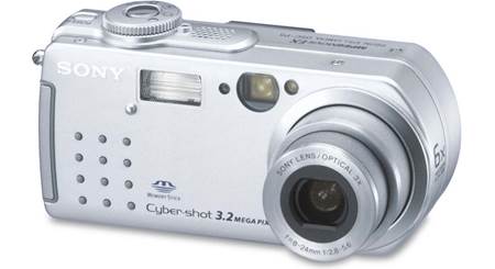 Sony DSC-P7 Cyber-shot® digital camera with Memory Stick® at