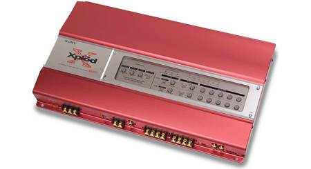 Sony XM-SD46X 4-channel car amplifier 60 watts RMS x 4 at