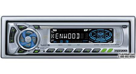 Kenwood KDC-4022 CD Receiver with CD Changer Controls at