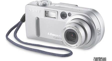 Sony Dsc P10 5 Megapixel Digital Camera At Crutchfield