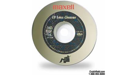 Maxell DVD-LC DVD Lens Cleaner with Dolby Digital system sound check at  Crutchfield