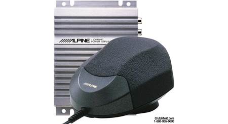 Alpine SBS-0715 Center channel speaker with amplifier at