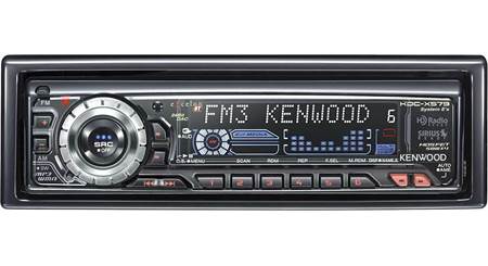 Kenwood Excelon KDC-X579 CD/MP3/WMA receiver at Crutchfield