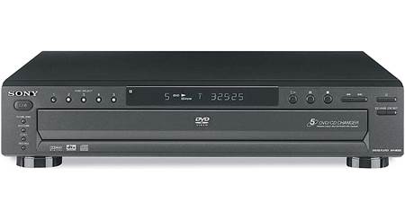 Sony DVP-NC675P (Black) 5-disc carousel DVD/CD changer at Crutchfield